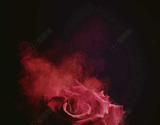 玫瑰花背景