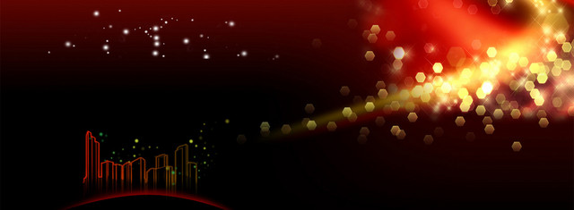 奢华珠宝炫光梦幻背景BANNER
