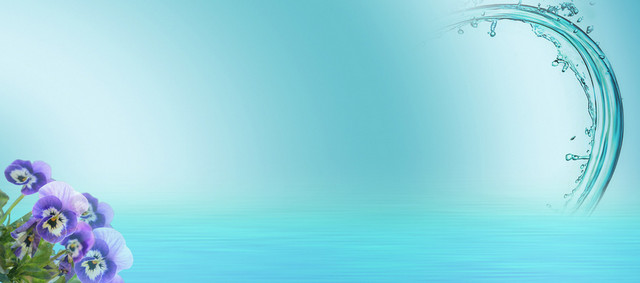 美甲护肤美容清新背景BANNER