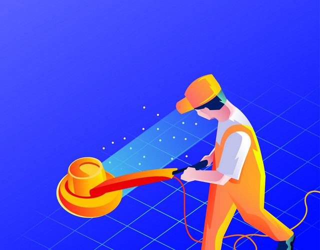 扁平等距插画风格矢量图形图标素材