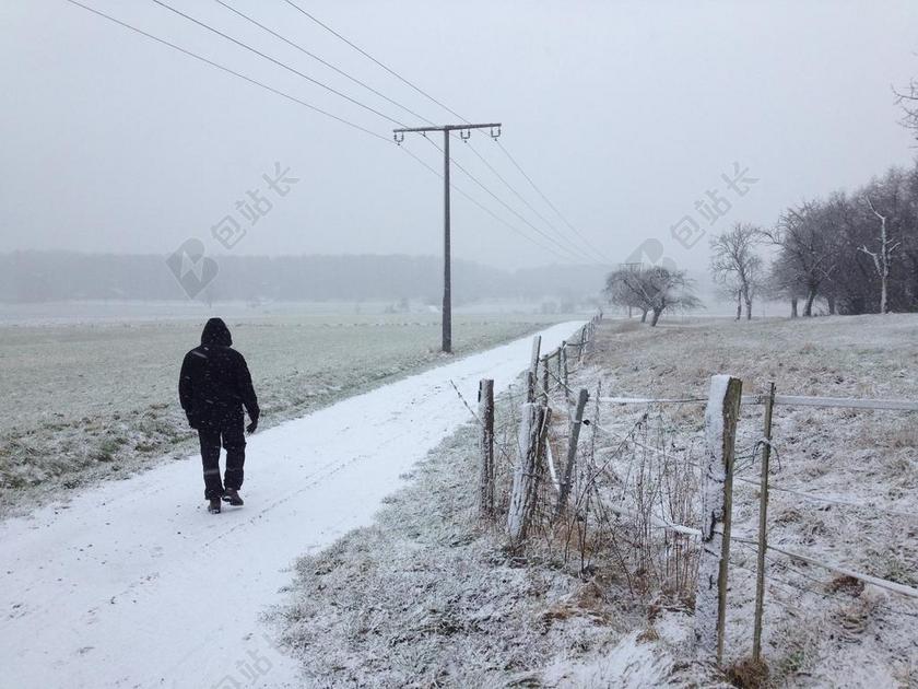 冬天 景观 雪 性质 冷 冬天的寒冷 寂寞