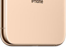 金色苹果智能手机IPHONEXS样机素材