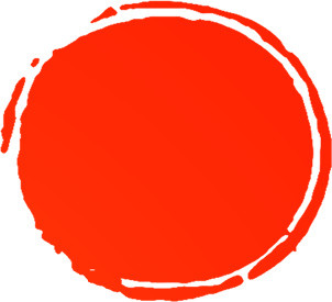 红色邮戳印章