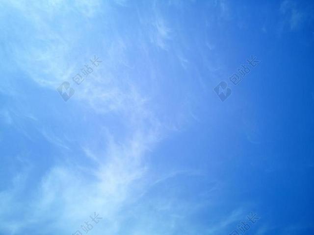蓝色天空自然景观仰视天空背景图片