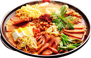 美食文化平底锅火锅素材
