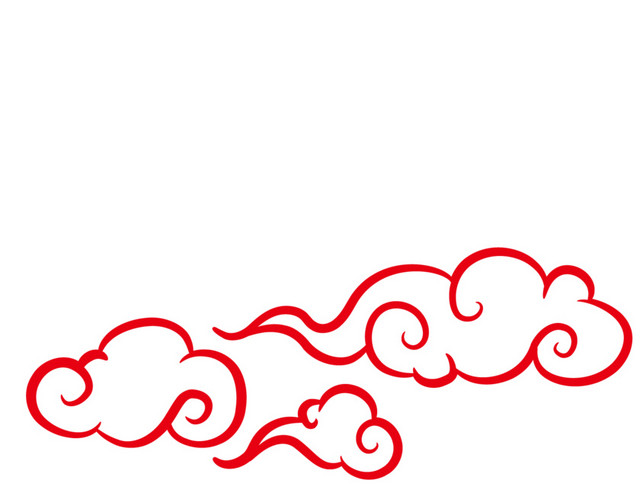 中国风祥云云纹云彩