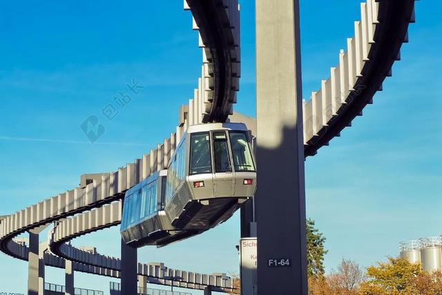 交通空中的电车背景图片 包站长 交通空中的电车背景图片 包站长