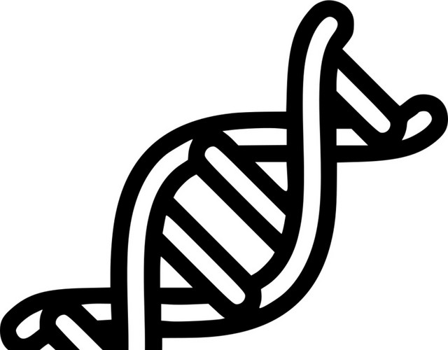 曲线染色体螺旋分子微生物素材