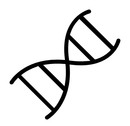染色体黑色螺旋分子微生物素材