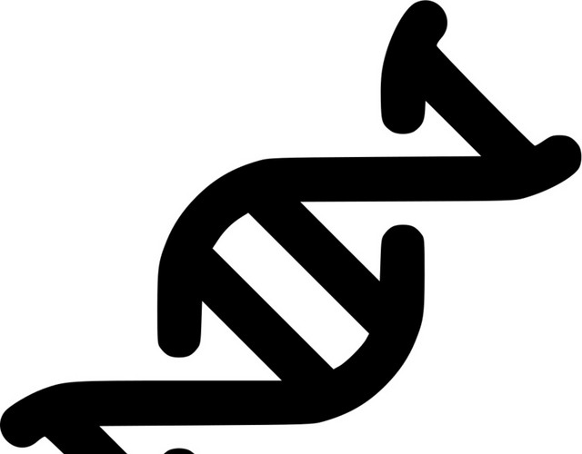 黑色染色体螺旋分子微生物素材