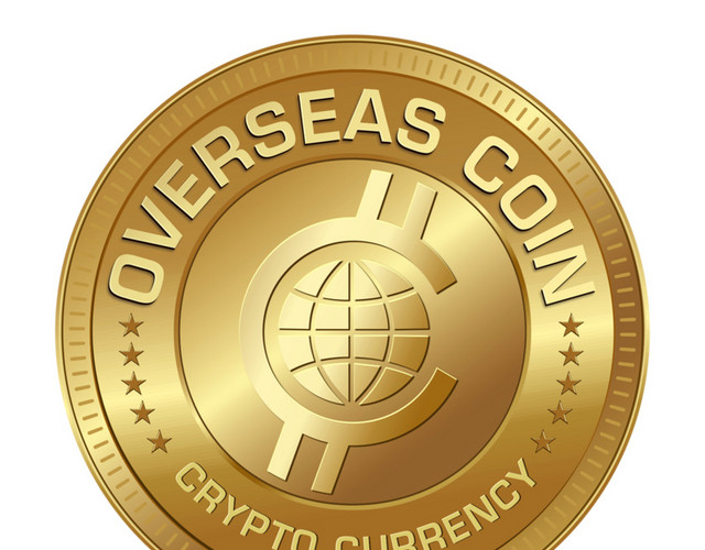 比特币金融金币金牌背面素材