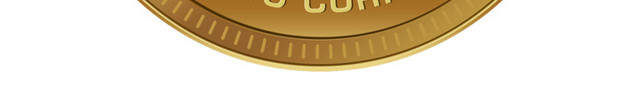 比特币金融金币金牌背面素材