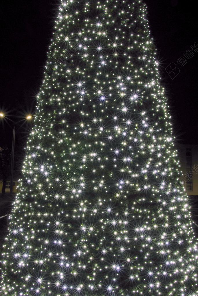 圣诞树 灯 灯火 星星 圣诞装饰 圣诞节 圣诞饰品 圣诞节树灯