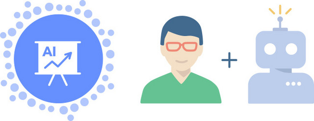 创意科技AI彩色小图标LOGO素材