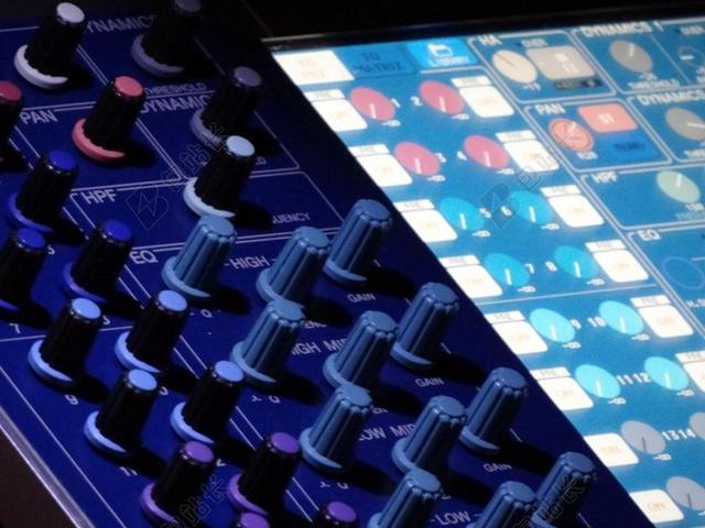 书桌 混音器 音乐工作室 音频设备 滑块 电子产品