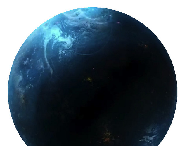 创意科技3D地球行星模型素材