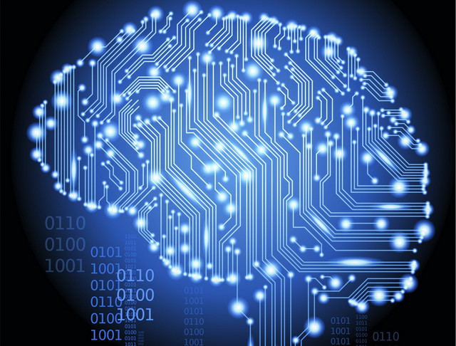 电路图大脑数字科技矢量图素材