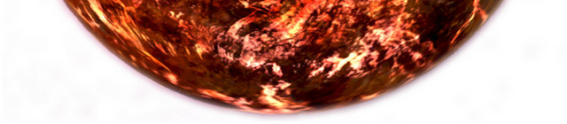火焰星球矢量图素材