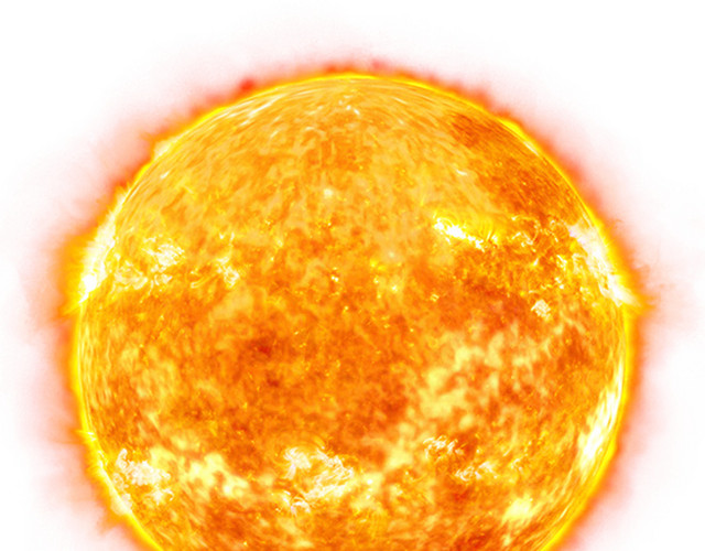 火焰星球矢量图素材