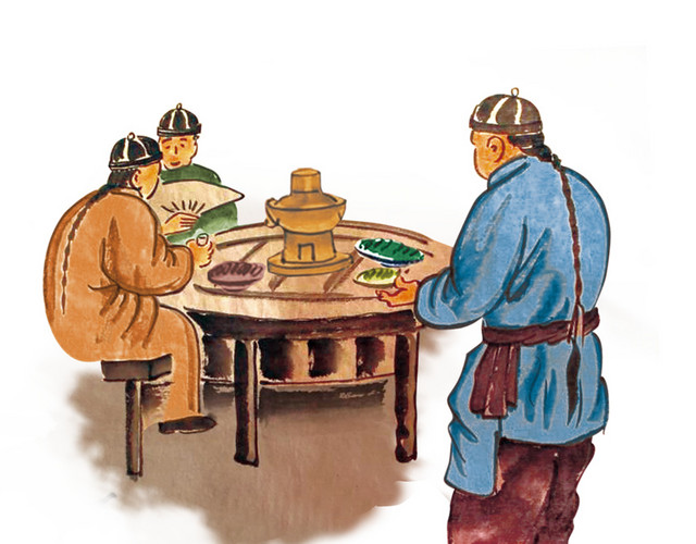 火锅聚餐素材设计下载