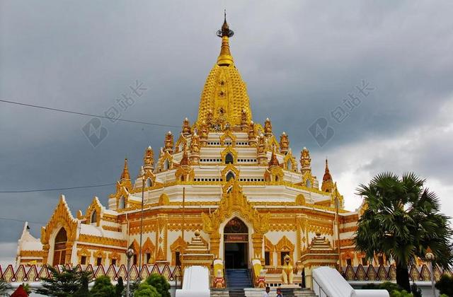 旅行 崇拜 祈祷 宝塔 金 黄金 仰光 缅甸 佛教 亚洲