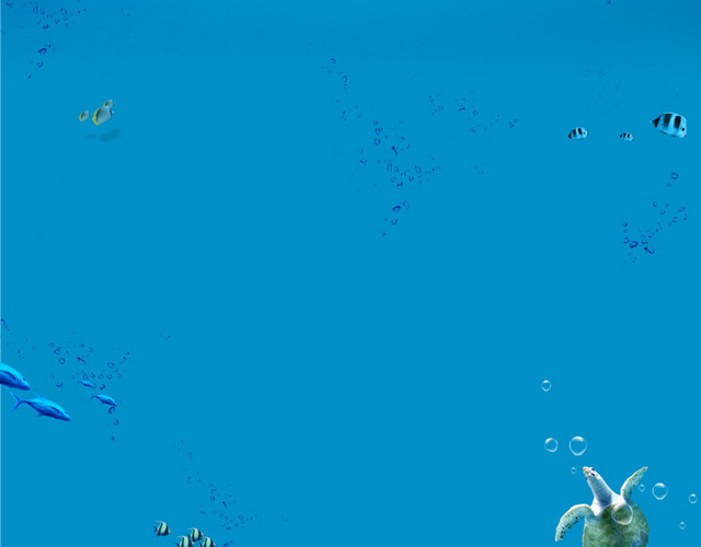 海底世界店铺背景