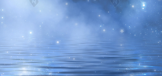 星空月亮背景