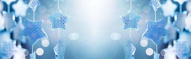 蓝色淘宝背景BANNER