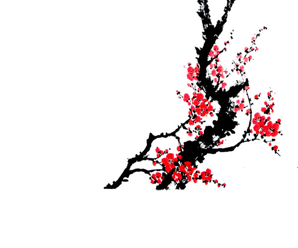 中国元素桃花