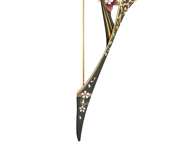 桃花花朵弹弓