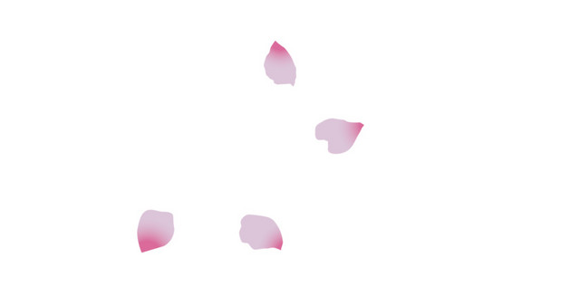 燕子和桃花矢量