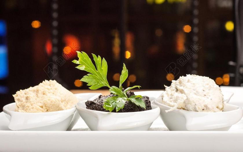 食物美味的土豆泥背景图片