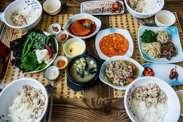 铝的 餐饮 食品 韩国 韩国食品 食品摄影