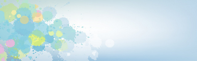 水彩泼墨唯美BANNER
