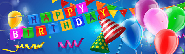 精美生日BANNER背景
