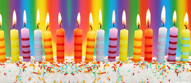 生日蛋糕蜡烛背景BANNER