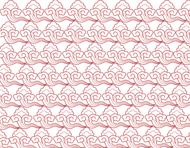 素描底纹  中国风祥云底纹