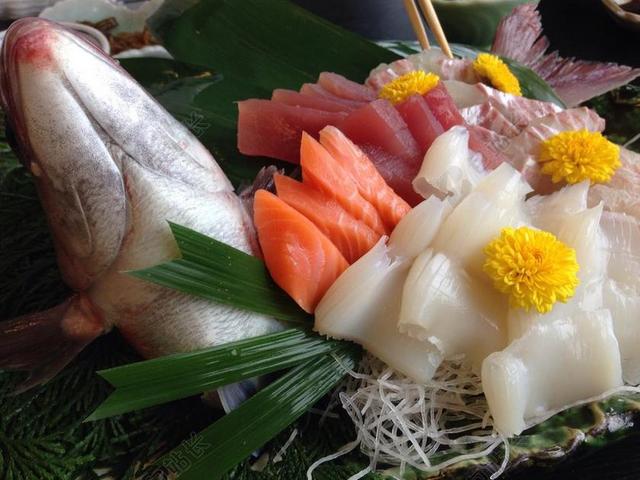 食品 日本 日本食品 生鱼片 鲷鱼 新鲜 筷子 鱼