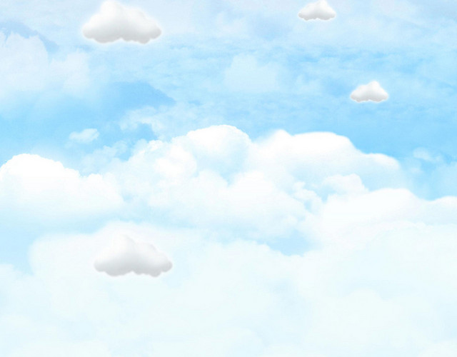 清新天空背景