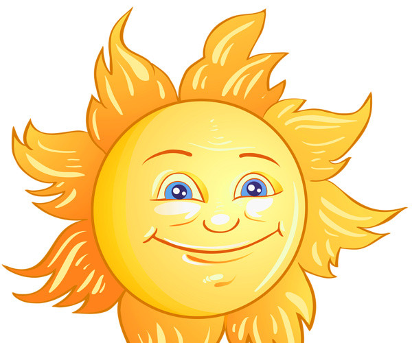卡通太阳火焰阳光素材