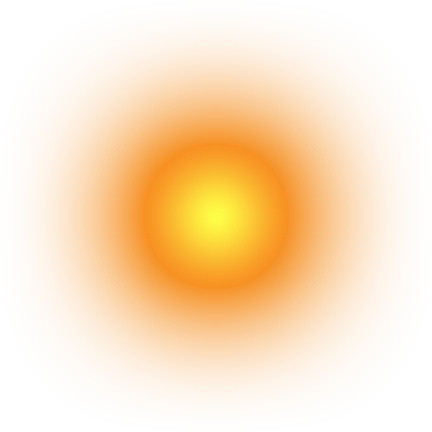 金色渐变太阳素材