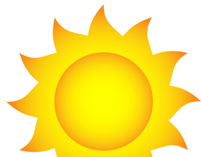 向日葵火焰太阳素材