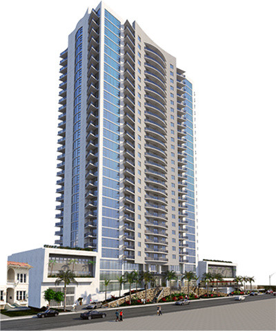 城市繁华建筑矢量图下载
