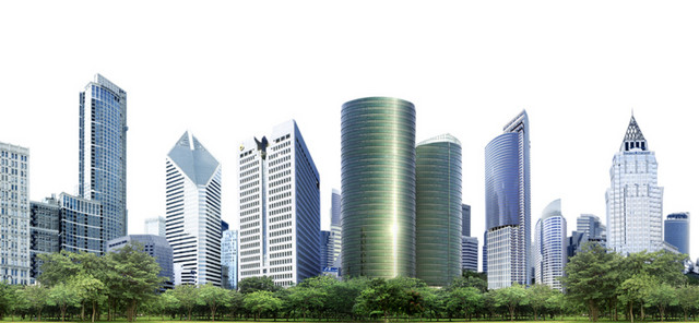 高楼大厦矢量图下载