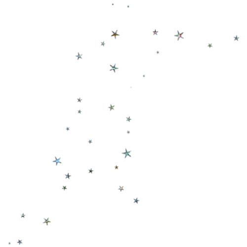 梦幻蓝色繁星素材