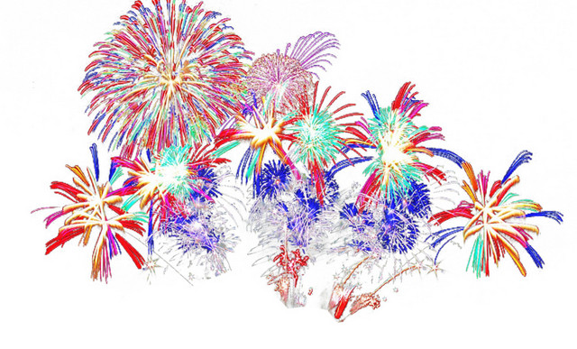 烟花礼花素材