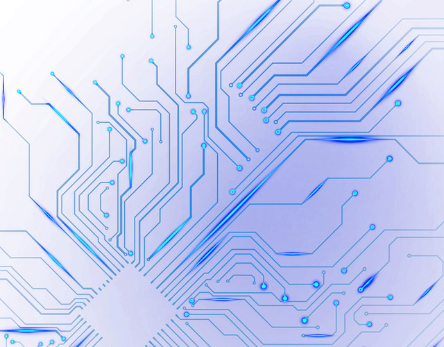 科技网络时空矢量图素材