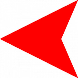 红色导航箭头素材