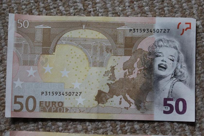 商务贸易玛丽莲梦露装饰绘画背景图片