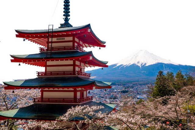 建筑物楼塔旅游素材